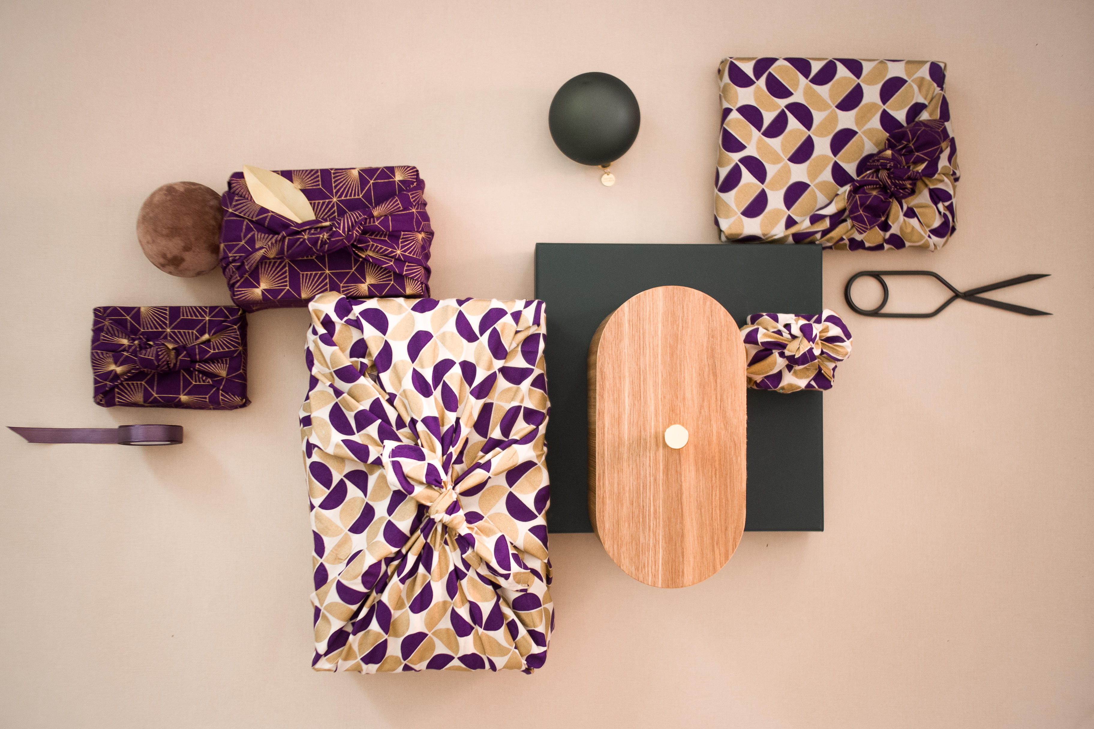 Timeless, sustainable, extraordinary: wrapping paper from FabRap, Photo: FabRap