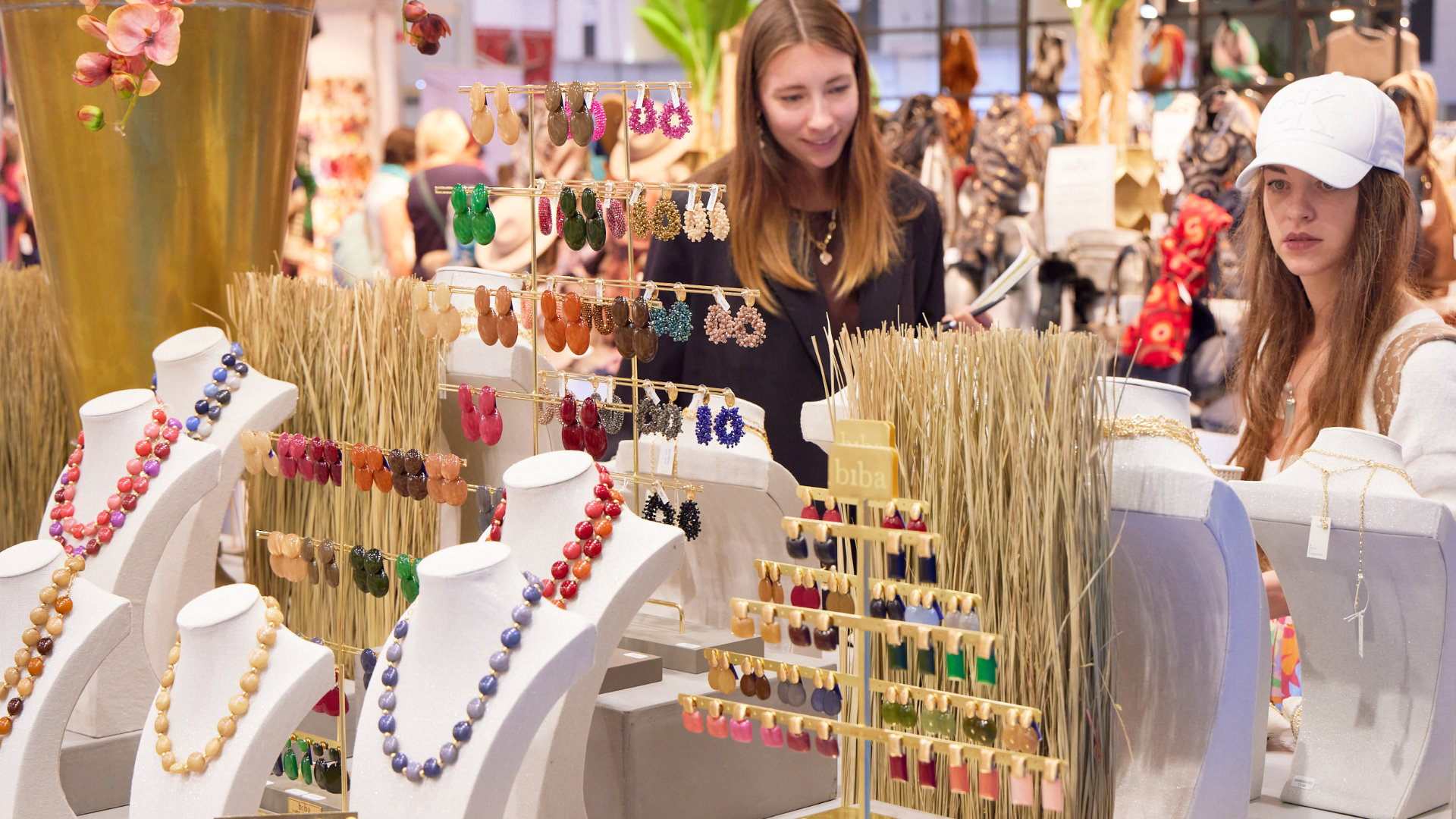 The Jewellery & Fashion area at Nordstil offers a unique variety of products. Photo: Messe Frankfurt/Jean-Luc Valentin.