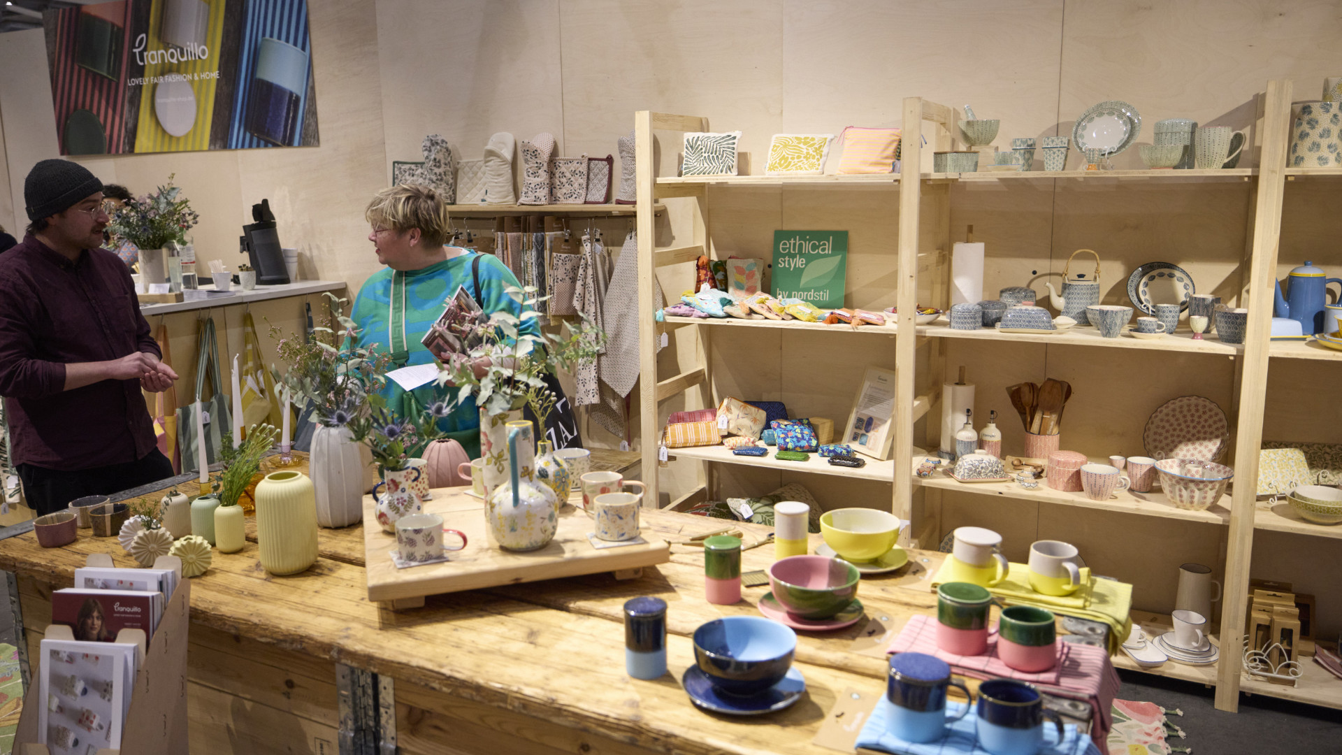 39 Nordstil-Aussteller mit Ethical Style-Label zeigen, wie bunt, erfrischend und vielfältig Nachhaltigkeit gedacht und umgesetzt werden kann.